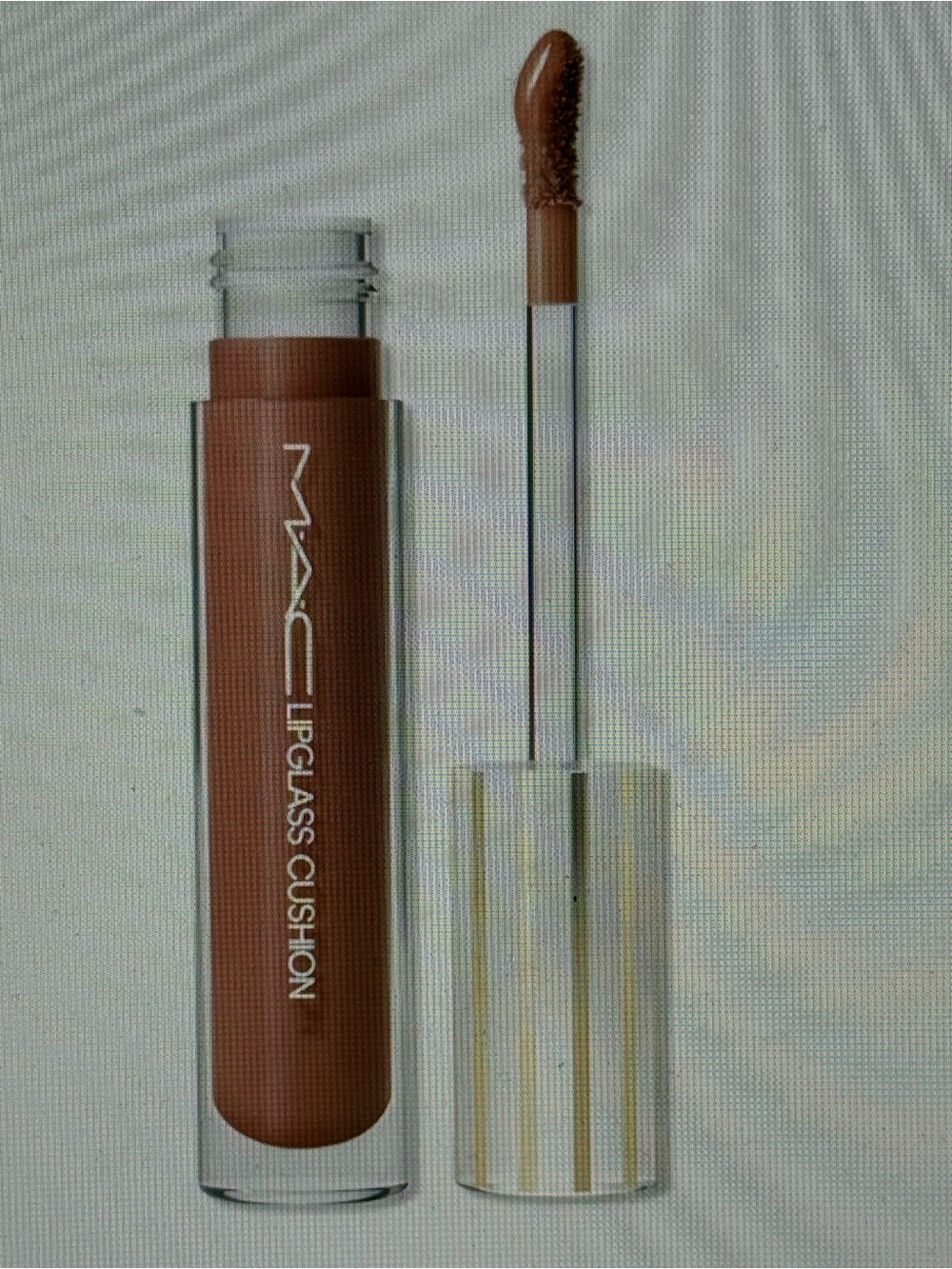 MAC Lipglass Cushion Lip Gloss - Malt neutral, brown, beige NWOT